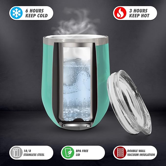 Veracco This Is Probably Captain & Coke Double Wall Insulated Tumbler with Splash Proof Lid Funny Gift For Someone Who Loves Drinking Bachelor Party Favors (Teal)