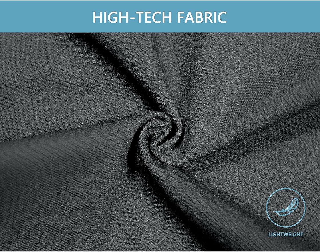 Little Donkey Andy Men's Lightweight Softshell Vest Windproof Sleeveless Jacket for Travel Hiking Running Golf