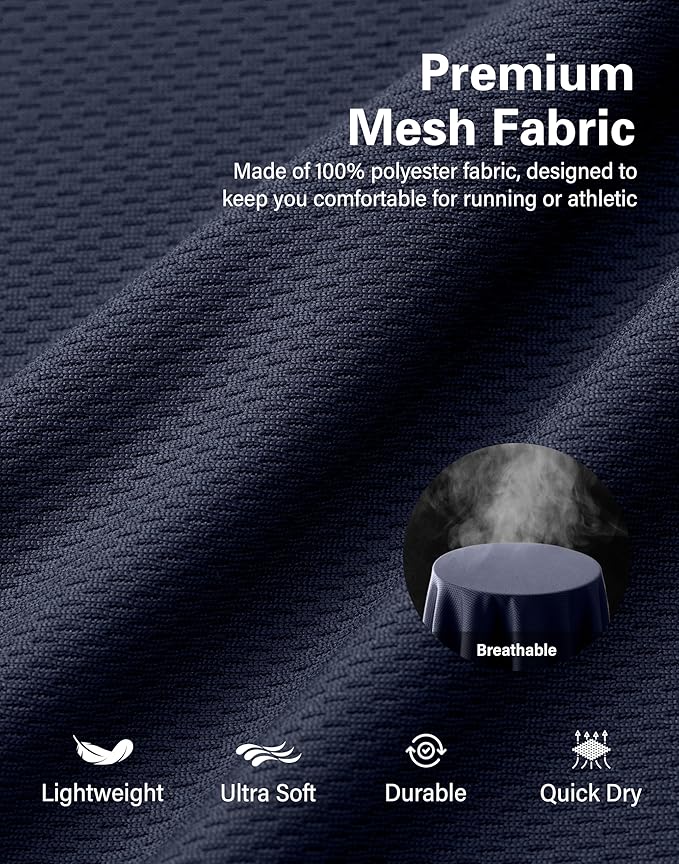 G Gradual Men's Athletic Workout Shorts with Pockets 5"/7"/9" Lightweight Quick Dry Gym Basketball Running Shorts for Men