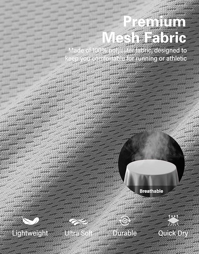 G Gradual Men's Athletic Workout Shorts with Pockets 5"/7"/9" Lightweight Quick Dry Gym Basketball Running Shorts for Men