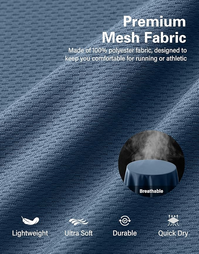 G Gradual Men's Athletic Workout Shorts with Pockets 5"/7"/9" Lightweight Quick Dry Gym Basketball Running Shorts for Men