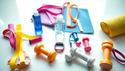 Top 10 Must-Have Fitness Accessories for Beginners Starting Their Wellness Journey