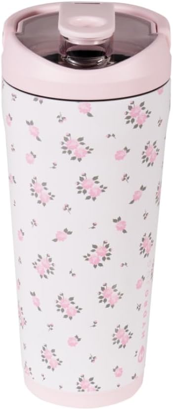 HydroJug 24 oz New Stainless Steel Shaker – Insulated, Leakproof, BPA-Free with Silent Mixing Grate – No Clumps, No Noise – Premium Shaker for Fitness, Sports & Everyday Use, Wildrose