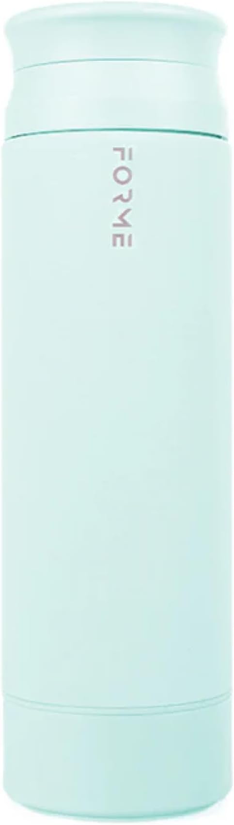 FORME - OG Classic Shaker, 500ml + 35g Stainless Steel Protein Shaker, Double Walled Vacuum Insulated, Cold and Hot Drinks, Silent & Leak Proof, Fits Most Cup Holders (Sea Mist)