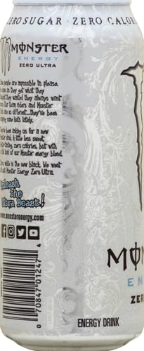 Monster Energy Zero Ultra, 16 fl oz.
