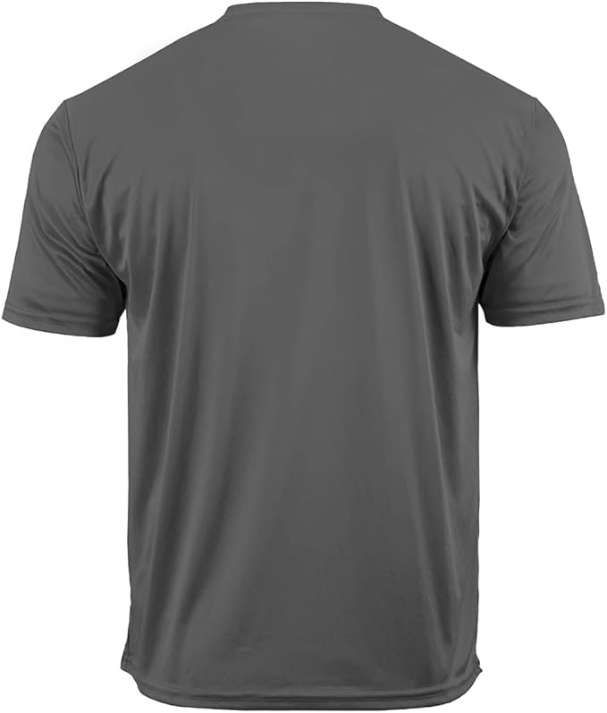 DRIEQUIP Men's Big & Tall Short Sleeve Moisture Wicking Athletic T-Shirts