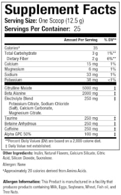 Driven PREWOD Energy Drink Powder, 25 Servings - Pre-Workout Supplement wit- Boosts Energy, Focus, Strength, & Endurance for High-Intensity Training (Performace, Rocket Pop)