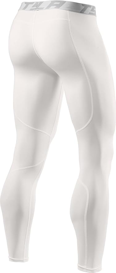 TSLA Men's Thermal Compression Pants, Athletic Sports Leggings & Running Tights, Wintergear Base Layer Bottoms