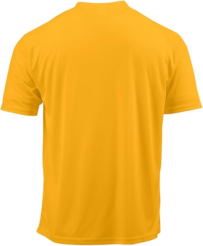 DRIEQUIP Men's Big & Tall Short Sleeve Moisture Wicking Athletic T-Shirts