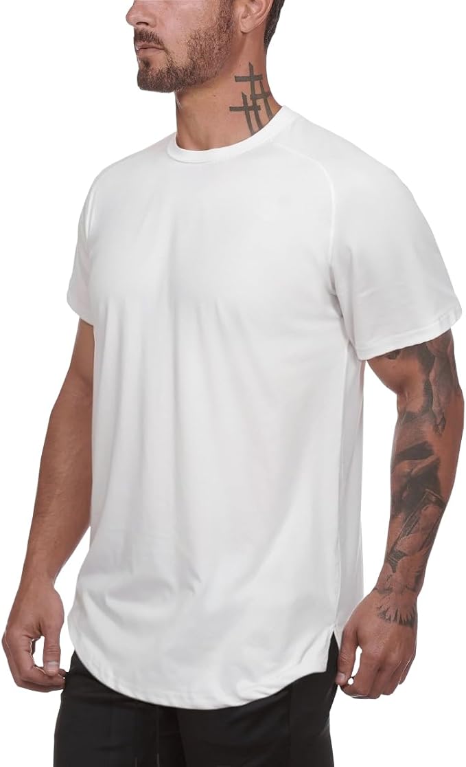 Muscle Killer Men's Gym Workout Bodybuilding Fitness Active Athletic T-Shirts Workout Casual Tee 1/3 Pack