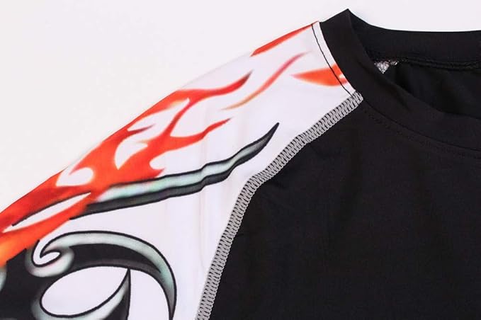 Men's Soft Fit Long Sleeve Workout Rashguard Cool Dry Compression Fitness Shirt