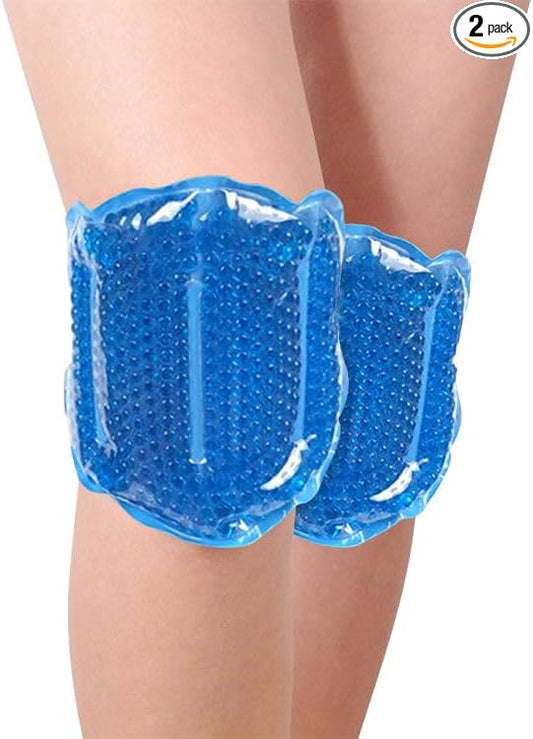 MR.ICE Knee Ice Pack Wrap 2 Packs,Reusable Ice Packs for Knee Replacement Surgery, Gel Cold Therapy Pack for Injuries, Surgery Recovery, Arthritis, Swelling, Bruises, Joint & Muscle Pain Relief