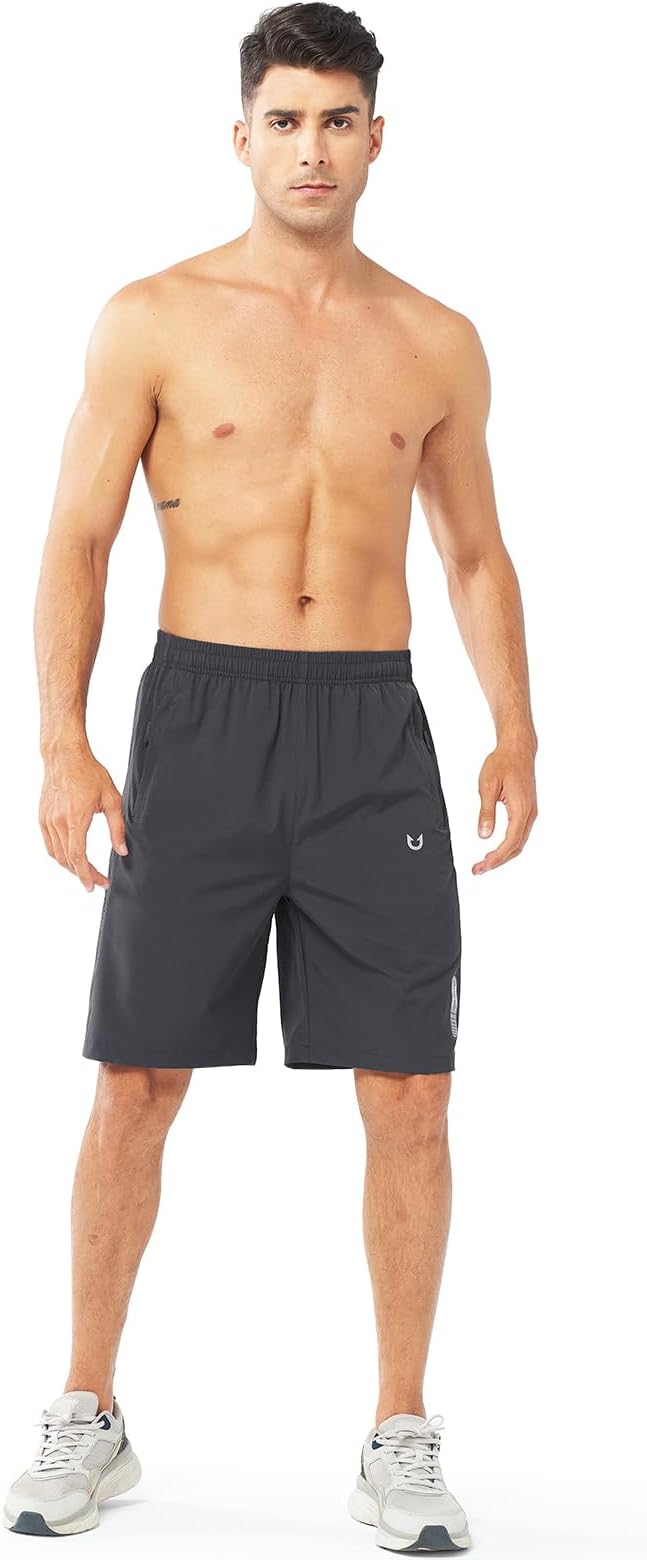 NORTHYARD Men's Athletic Running Shorts Quick Dry Workout Shorts 7"/ 5"/ 9" Lightweight Sports Gym Basketball Tennis Hiking
