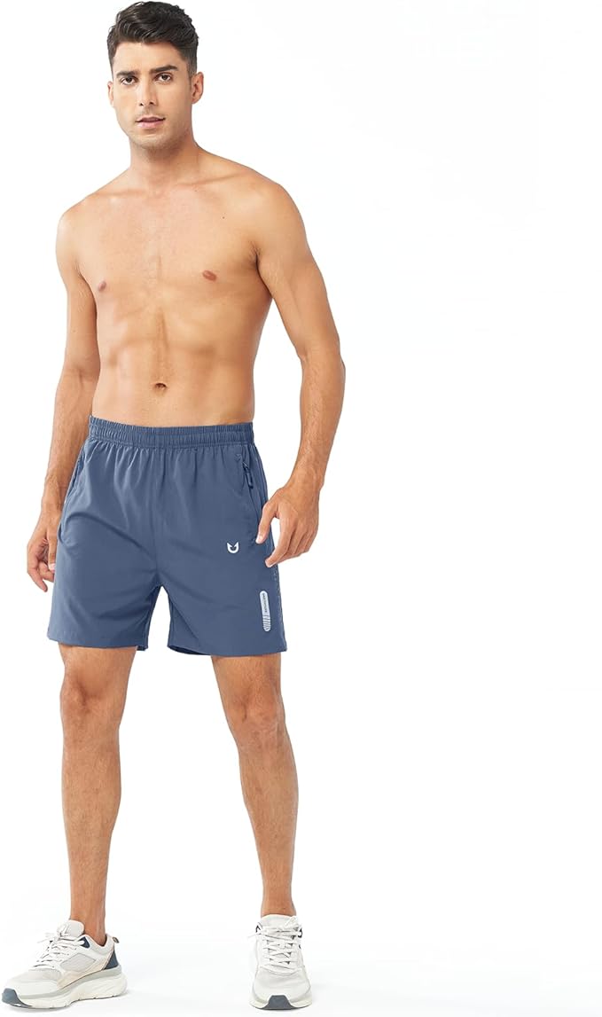 NORTHYARD Men's Athletic Running Shorts Quick Dry Workout Shorts 7"/ 5"/ 9" Lightweight Sports Gym Basketball Tennis Hiking