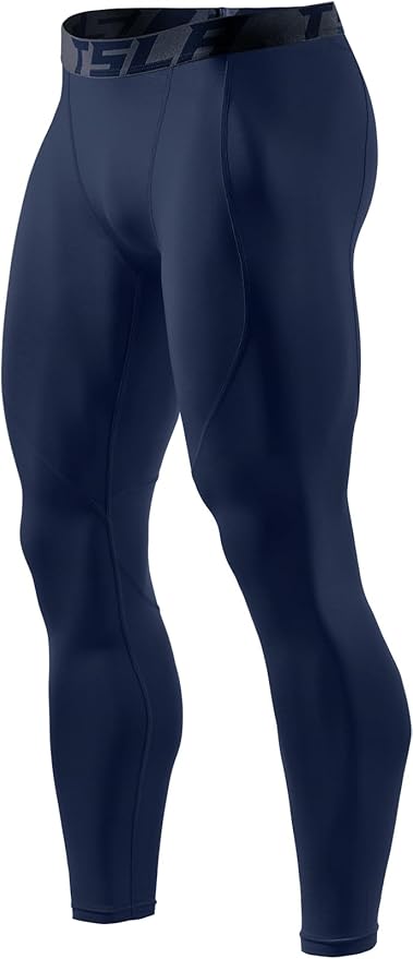 TSLA Men's Thermal Compression Pants, Athletic Sports Leggings & Running Tights, Wintergear Base Layer Bottoms