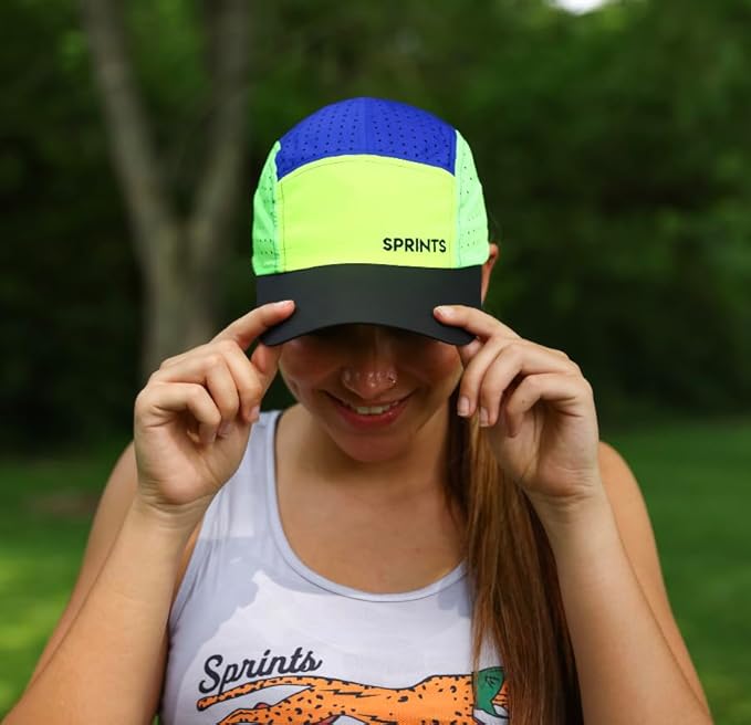 Sprints Race Day Performance HyperG Racing Cap | The Lightweight, Quick Dry, Running, Sport Hat, One Size, Unisex