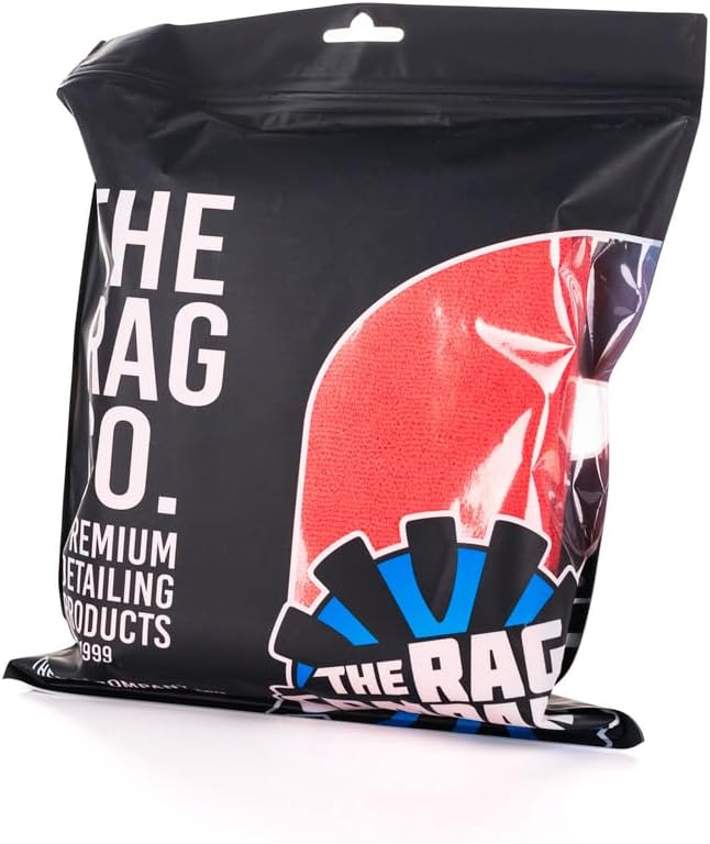 The Rag Company - Sport & Workout Towel - Gym, Exercise, Fitness, Spa, Ultra Soft, Super Absorbent, Fast Drying Premium Microfiber, 320gsm, 16in x 27in, Red (3-Pack)