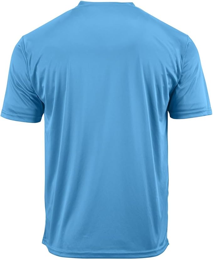 DRIEQUIP Men's Big & Tall Short Sleeve Moisture Wicking Athletic T-Shirts