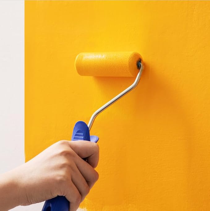 Mister Rui Foam Paint Roller, 30 Pack, 4 Inch Small Paint Roller, High Density Foam, Double Rounded Design Mini Paint Roller, for Home Painting and Decorating