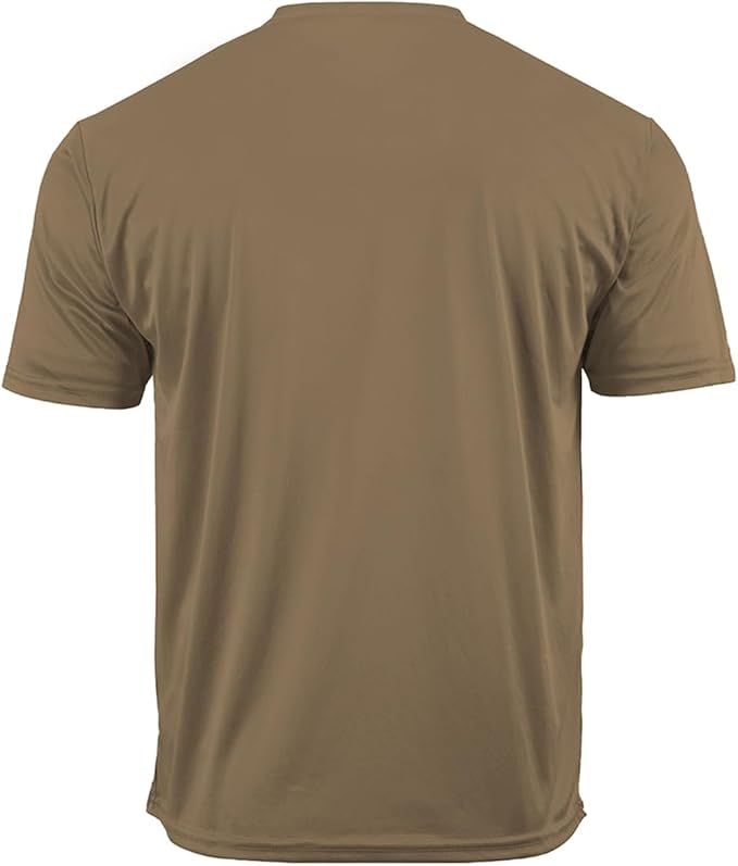 DRIEQUIP Men's Big & Tall Short Sleeve Moisture Wicking Athletic T-Shirts