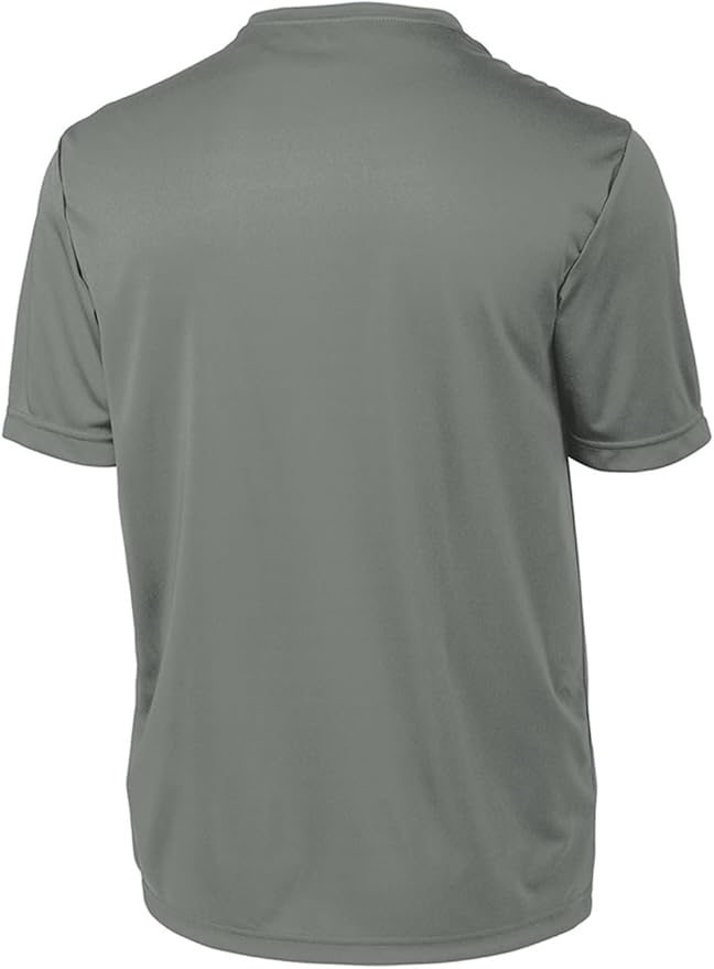 DRIEQUIP Men's Big & Tall Short Sleeve Moisture Wicking Athletic T-Shirts