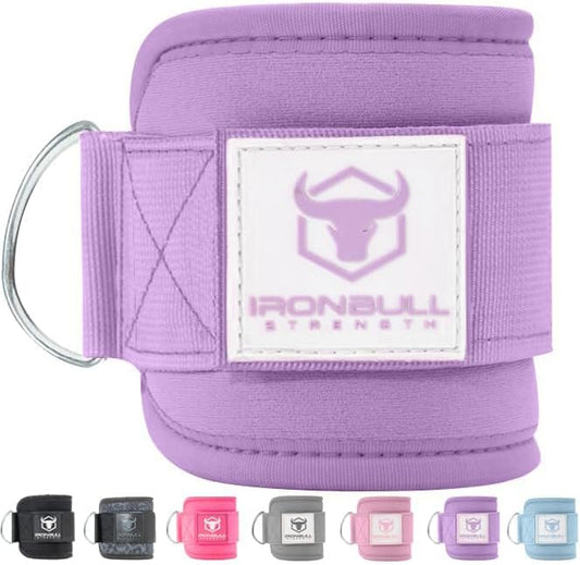 Women's Ankle Strap for Cable Machines & Resistance Bands: Gym & Home Workout Cuff Attachment for Leg Extensions, Kickbacks, Hip Abductors - Booty Exercises