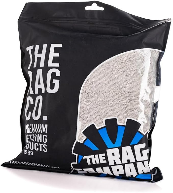 The Rag Company - Sport & Workout Towel - Gym, Exercise, Fitness, Spa, Ultra Soft, Super Absorbent, Fast Drying Premium Microfiber, 320gsm, 16in x 27in (3-Pack) (Ice Grey)