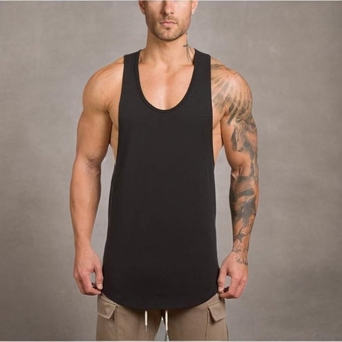 Muscle Killer Men's Muscle Gym Workout Stringer Tank Tops Bodybuilding Fitness T-Shirts 1/2/3 Pack