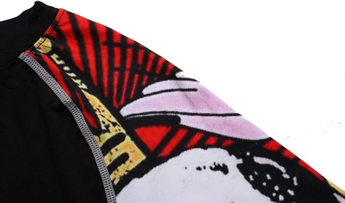 Men's Soft Fit Long Sleeve Workout Rashguard Cool Dry Compression Fitness Shirt