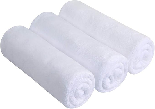 SINLAND Microfiber Gym Towels Sports Fitness Workout Sweat Towel Super Soft and Absorbent 3 Pack 16 Inch X 32 Inch