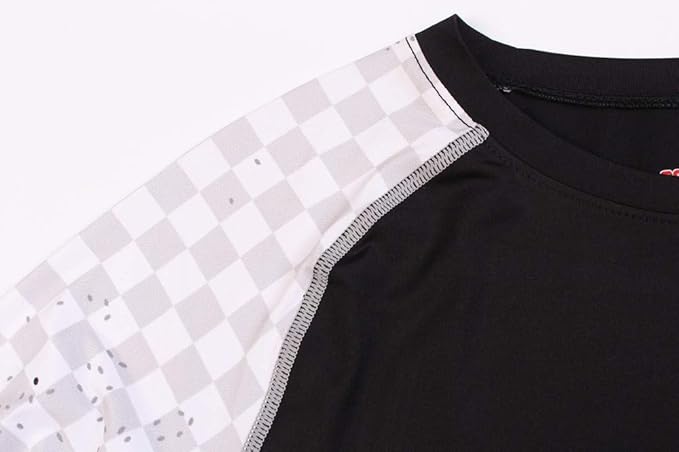 Men's Soft Fit Long Sleeve Workout Rashguard Cool Dry Compression Fitness Shirt