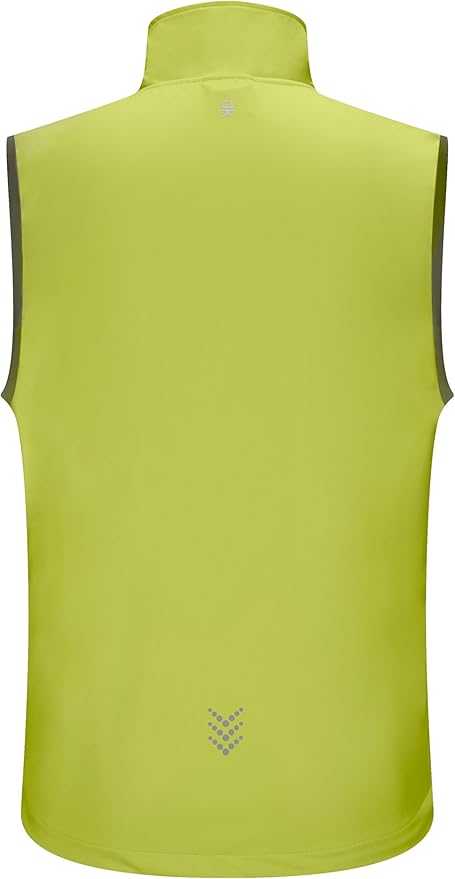 Little Donkey Andy Men's Lightweight Softshell Vest Windproof Sleeveless Jacket for Travel Hiking Running Golf