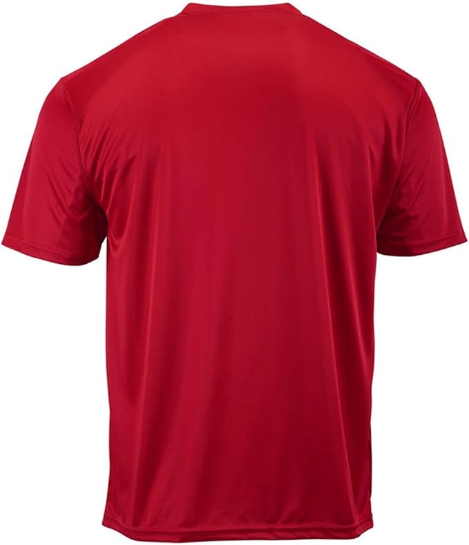 DRIEQUIP Men's Big & Tall Short Sleeve Moisture Wicking Athletic T-Shirts