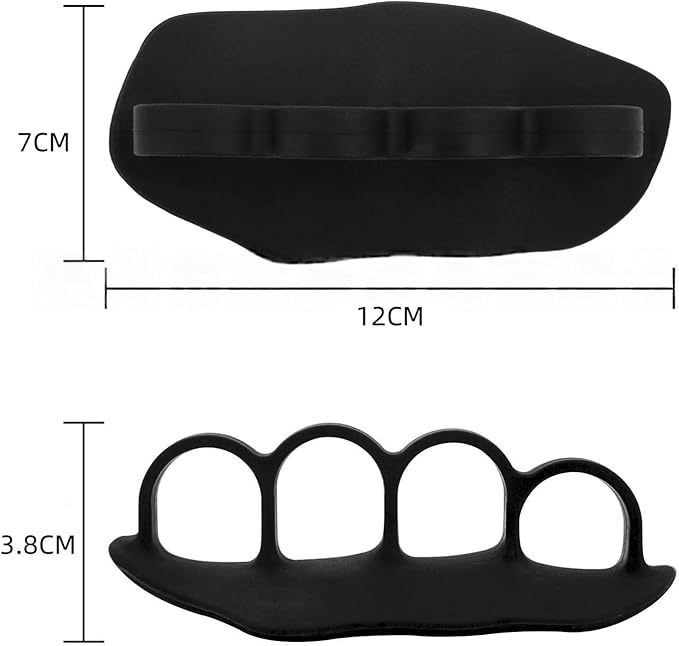 Workout Gloves for Men and Women,Anti-Slip Workout Grips,Rubber Gym Grips Pads for Palm Protection with Storage Box（Black）