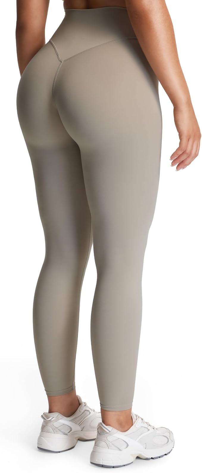 Aoxjox High Waisted Workout Leggings for Women Tummy Control Buttery Soft Yoga Metamorph Deep V Pants 26"