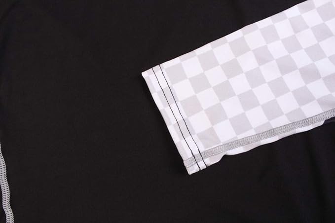 Men's Soft Fit Long Sleeve Workout Rashguard Cool Dry Compression Fitness Shirt