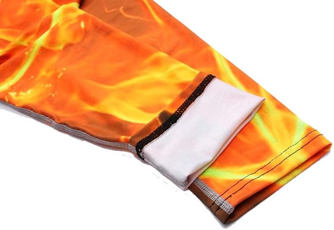 Men's Soft Fit Long Sleeve Workout Rashguard Cool Dry Compression Fitness Shirt