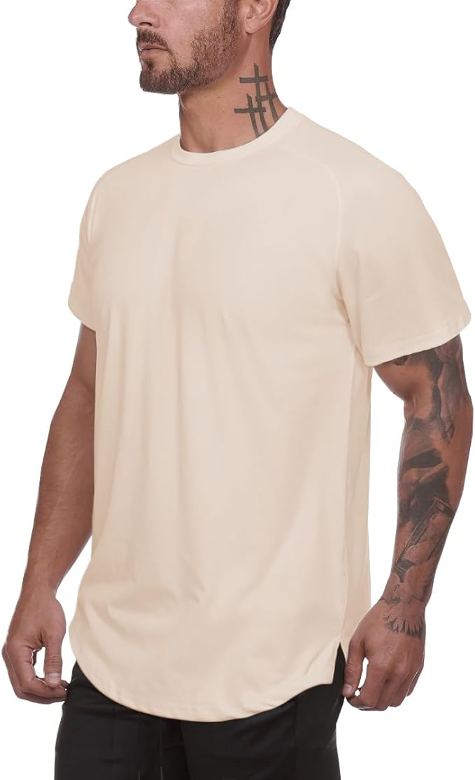 Muscle Killer Men's Gym Workout Bodybuilding Fitness Active Athletic T-Shirts Workout Casual Tee 1/3 Pack