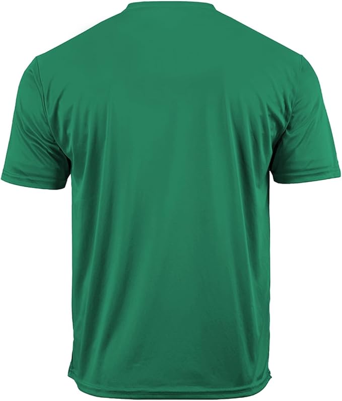DRIEQUIP Men's Big & Tall Short Sleeve Moisture Wicking Athletic T-Shirts