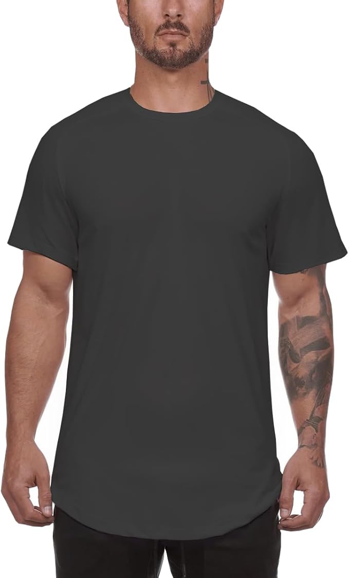 Muscle Killer Men's Gym Workout Bodybuilding Fitness Active Athletic T-Shirts Workout Casual Tee 1/3 Pack