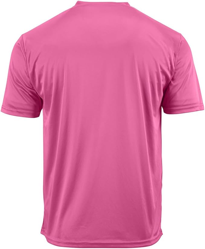 DRIEQUIP Men's Big & Tall Short Sleeve Moisture Wicking Athletic T-Shirts