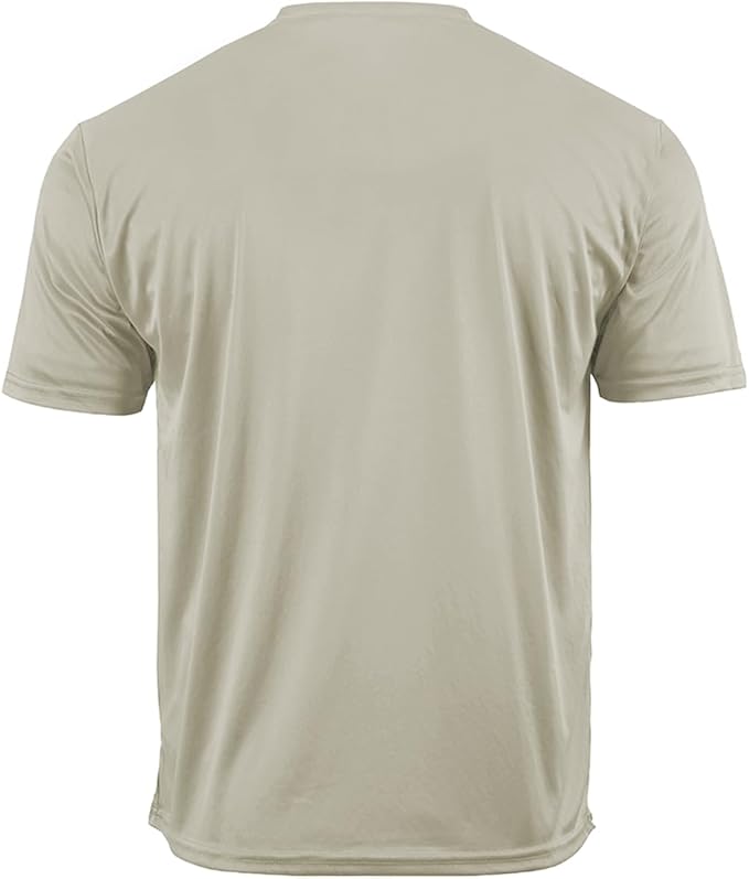 DRIEQUIP Men's Big & Tall Short Sleeve Moisture Wicking Athletic T-Shirts