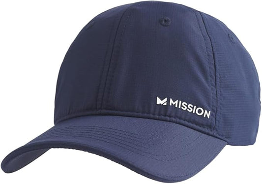 MISSION Cooling UPF Performance Hat - Unisex One Size Cap for Workouts, Golf & Running - Sweat & Water Activated Technology