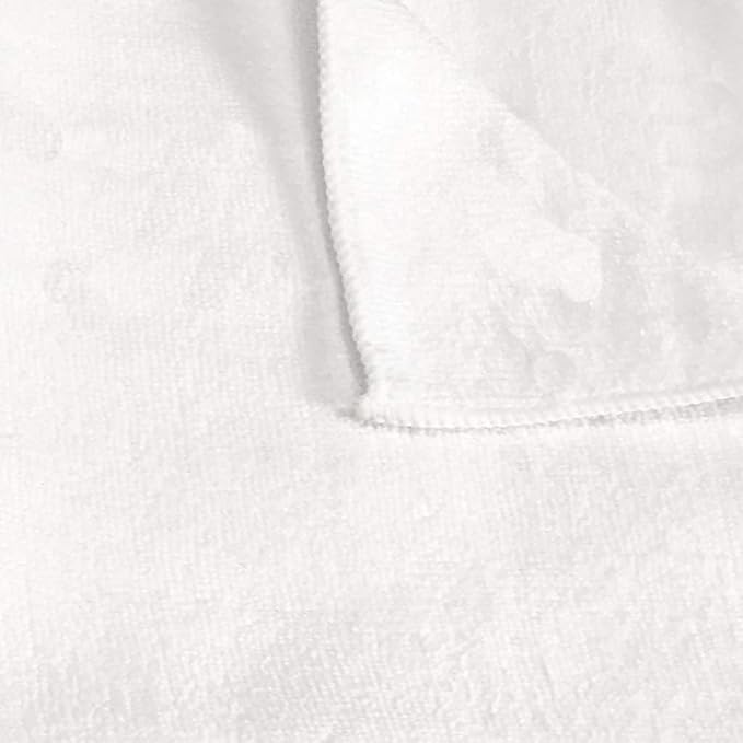 Arkwright Microfiber Gym Towel - Pack of 12 - Super Soft, Quick Dry Workout Sweat Towels, 300 GSM Lightweight & Absorbent for Sports, Working Out, Yoga, and Spa, 16 x 27 in, White