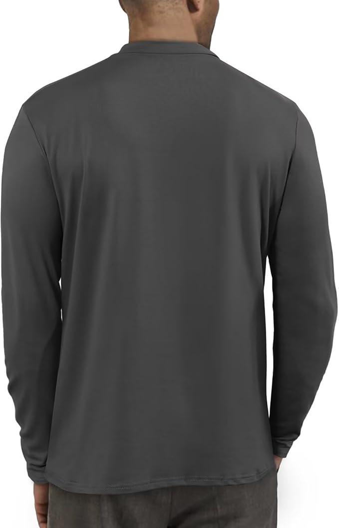 Men's Fashion Shirts Long Sleeve Mock Turtleneck T-Shirts Casual Thermal Undershirt Tops