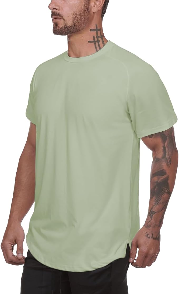 Muscle Killer Men's Gym Workout Bodybuilding Fitness Active Athletic T-Shirts Workout Casual Tee 1/3 Pack