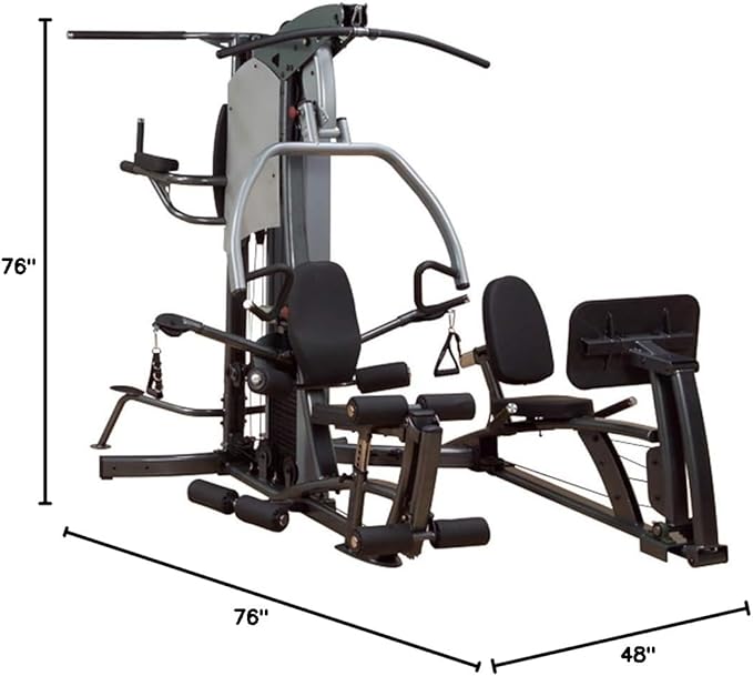 Body-Solid Multi-Station Home Gym Machine, Arm & Leg Strength Training Functional Exercise Workout Station for Weight Lifting and Bodybuilding