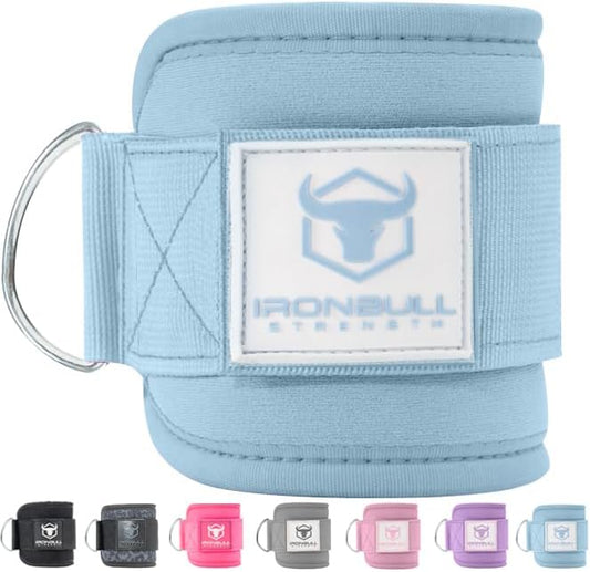 Women's Ankle Strap for Cable Machines & Resistance Bands: Gym & Home Workout Cuff Attachment for Leg Extensions, Kickbacks, Hip Abductors - Booty Exercises