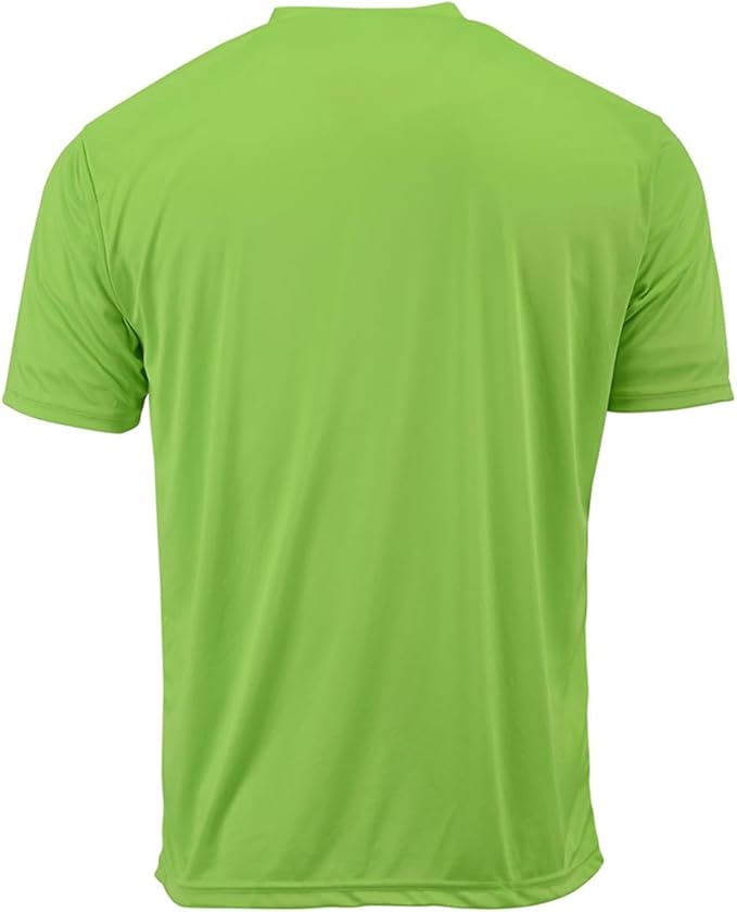 DRIEQUIP Men's Big & Tall Short Sleeve Moisture Wicking Athletic T-Shirts