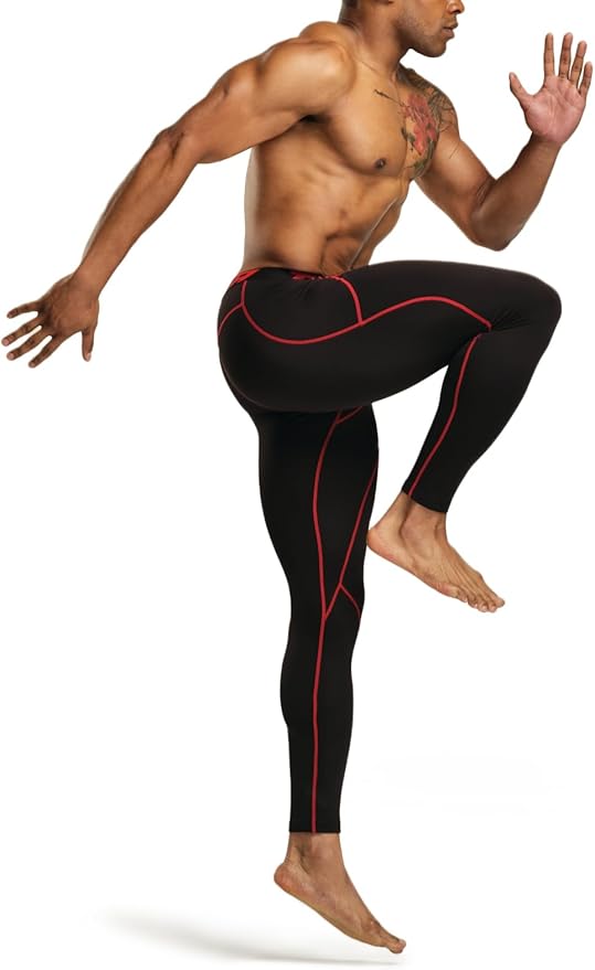 TSLA Men's Thermal Compression Pants, Athletic Sports Leggings & Running Tights, Wintergear Base Layer Bottoms